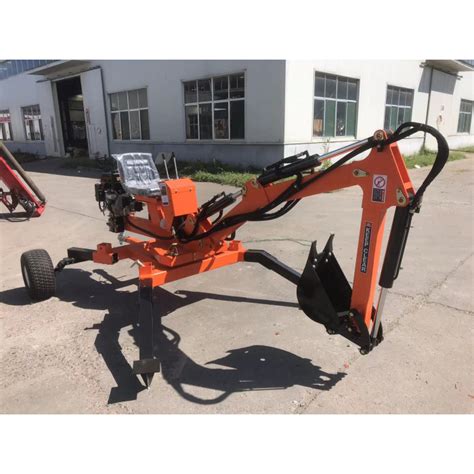 360 degree rotation mini excavator|Towable excavator self.